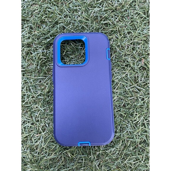 Phone Case for iPhone 15 Pro Heavy Duty Cover Blue NEW - Picture 2 of 8